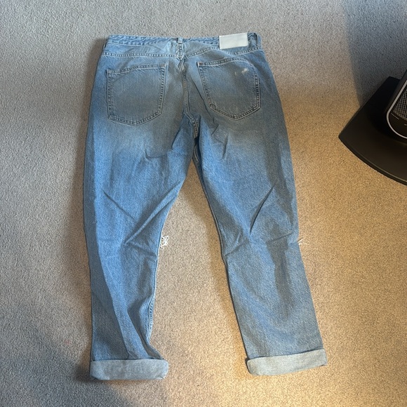 H&M Distressed Light Blue Women's Jeans - Picture 4 of 7